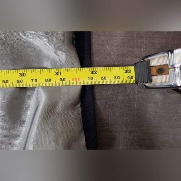 Chaps Blazer Men Navy Blue Linen Blend Ralph - Picture 13 of 13